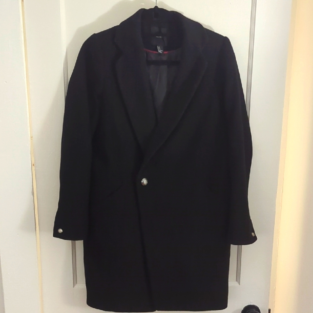 Women's Forever 21 Black Coat Size Small
